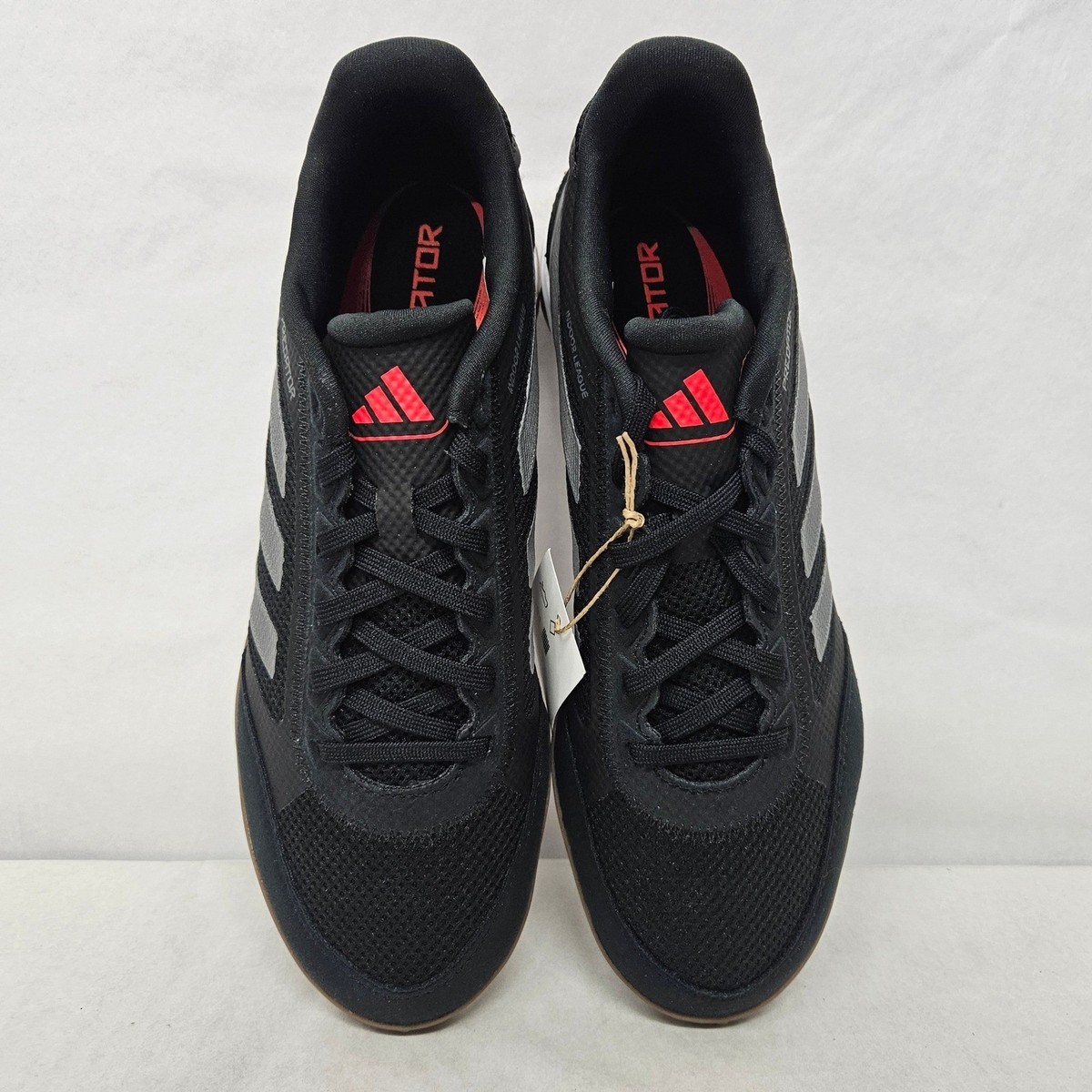 Adidas Predator League Indoor Soccer Shoes ID3781 Black Grey 