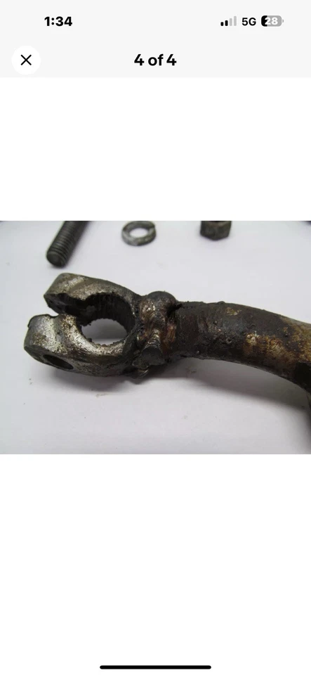 Pedal de arranque motor KTM 495 1981 Foto 2 de 4