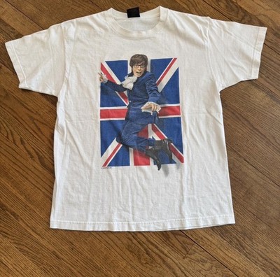 1998 Austin Powers International Man of Mystery Movie Tee. Made In USA. Size M