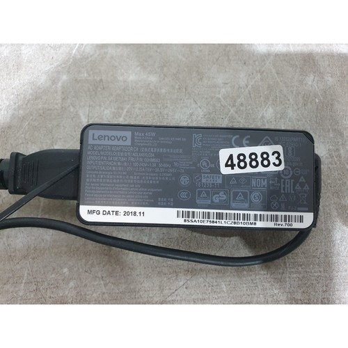 Lenovo ADLX45YLC3A AC Netzteil Adapter 45 Watt 20V USB-C kompakt für Laptops