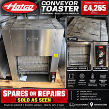 Hatco Commercial Stainless Steel Conveyor Toaster Spares/Repairs
