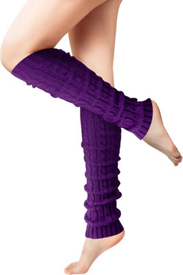 Leg Warmers - Leg Warmers for Women for Winter, 80s Ribbed Knit Leg Warmer Winte