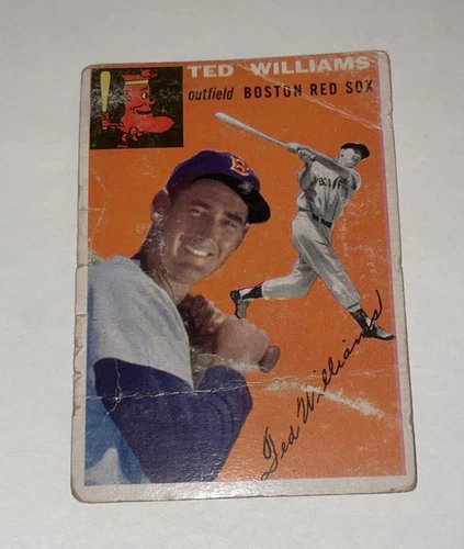1954 TOPPS TED WILLIAMS #1  VG