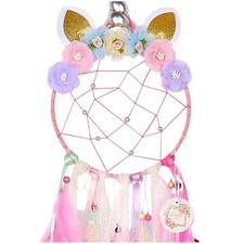 Handmade Unicorn Dream Catcher for Girls