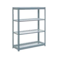 Global Industrial Heavy Duty Shelving 48"W x 18"D x 60"H With 4 Shelves Wire