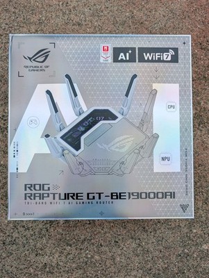 Rog Rapture GT-BE19000AI Tri-Band Wifi 7 AI Gaming Router