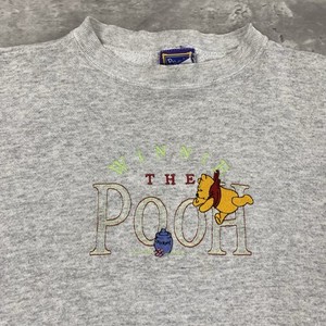 vintage 90s WINNIE THE POOH sweatshirt womens L bear 100 acre collection Disney