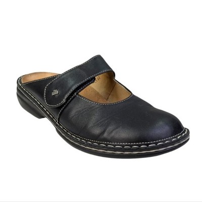 Finn Comfort Stanford Mule/Clogs GUC $275 Size 41 US 10/10.5    S3394