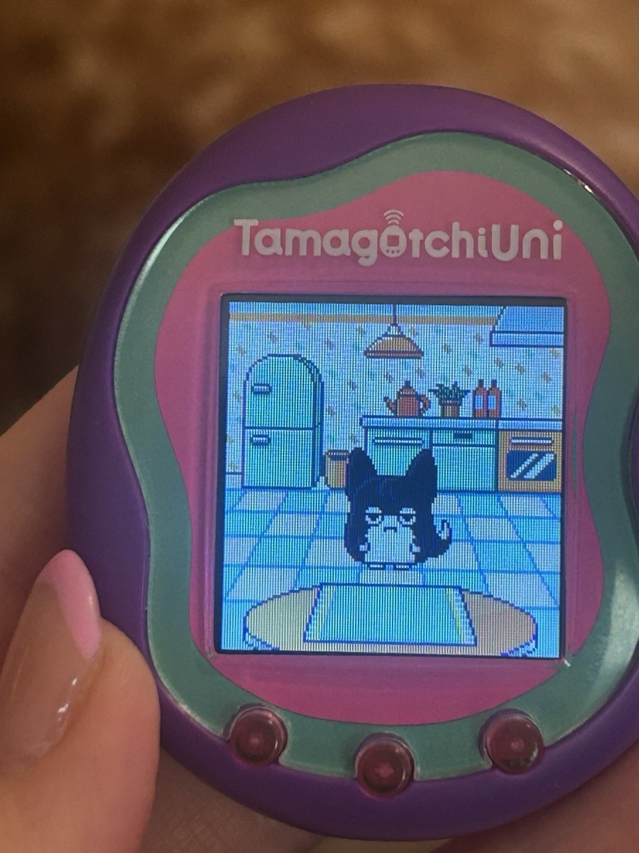 Tamagotchi on Virtual Pet Magic Purple Bandai 42830 Gently for
