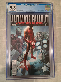 Marvel Ultimate Fallout #4 (2011) CGC 9.8 Key Issue 1st App Miles Morales