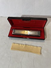 M. Hohner Super 64 Chromonica Harmonica No.7582 Made In Germany