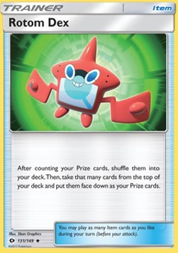 Pokémon Rotom Dex SUM-131 Uncommon Englisch Good Reverse Holo