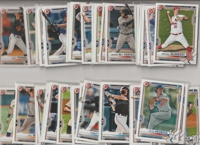 2021 BOWMAN DRAFT 1ST'S COMPLETE YOUR SET ALL CARDS ARE 1ST