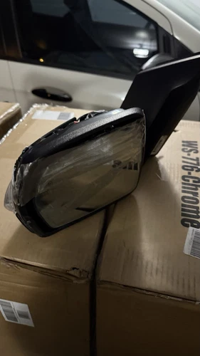 2015 Ford Edge Driver Side LH Side Door Mirror  Blind Spot Manual Fold Oem