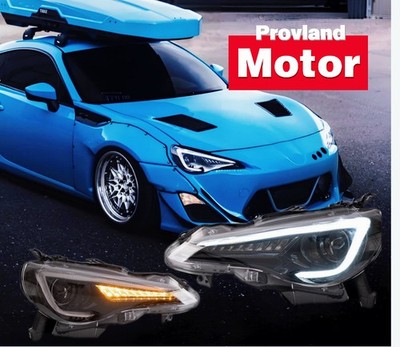 VLAND Headlights For 2012-2021 Toyota 86 Subaru BRZ Scion FR-S Sequential OneSet