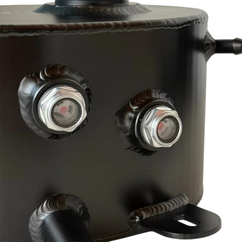 VASCHETTA ACQUA radiatore Fiat 500 Abarth in alluminio RINFORZATA + TAPPO - Immagine 2 di 4