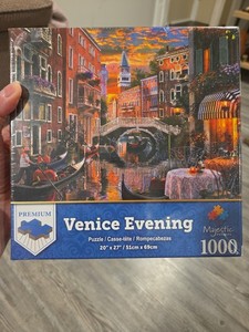 Venice Evening 1000 Piece Jigsaw Puzzle By Majestic Premium Puzzles - NEW! 