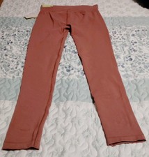 Women's All In Motion Peach Color Leggings Size Medium NWT
