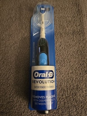 Oral-B Easy Clean Compact Head Battery Powered Electric Toothbrush, Black (K77)