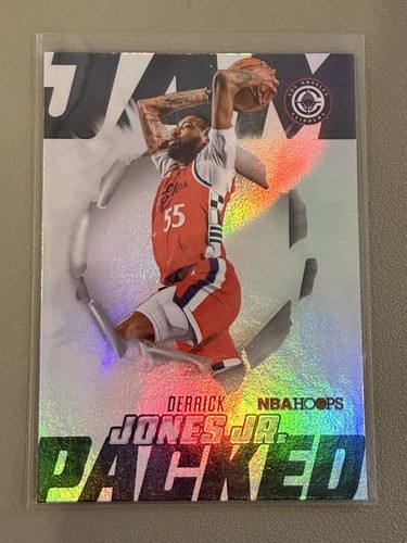 2025-26 Topps NBA Hoops Derrick Jones Jr Jam Packed Insert #JP-10 LA Clippers