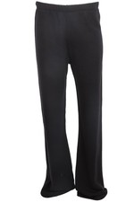 ETERNE BLACK COTTON TRACK PANTS MEDIUM