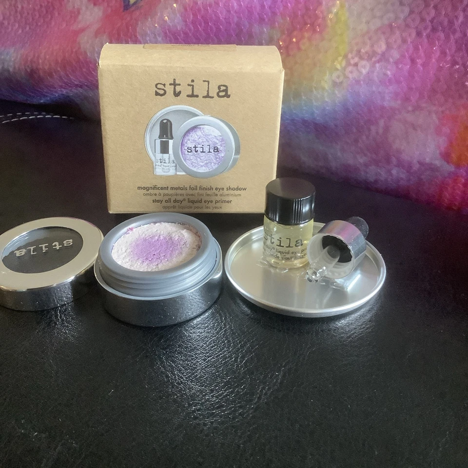 STILA Magnificent Metals Foil Finish Eye Shadow - Metal Lilac - Image 3 of 4