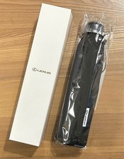 Unused LEXUS Genuine Folding Umbrella Black Teflon Coated Compact