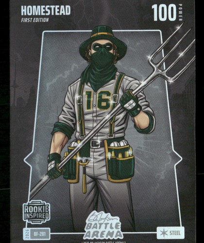 2026 Bo Jackson Battle Arena HOMESTEAD Nick Kurtz RC Battle Foil Steel RC