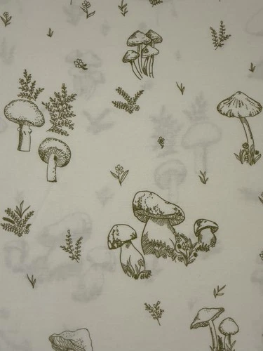 Urban Outfitters Mushroom Pillowcases Two Greenery Woodland Nature Standard Flaw