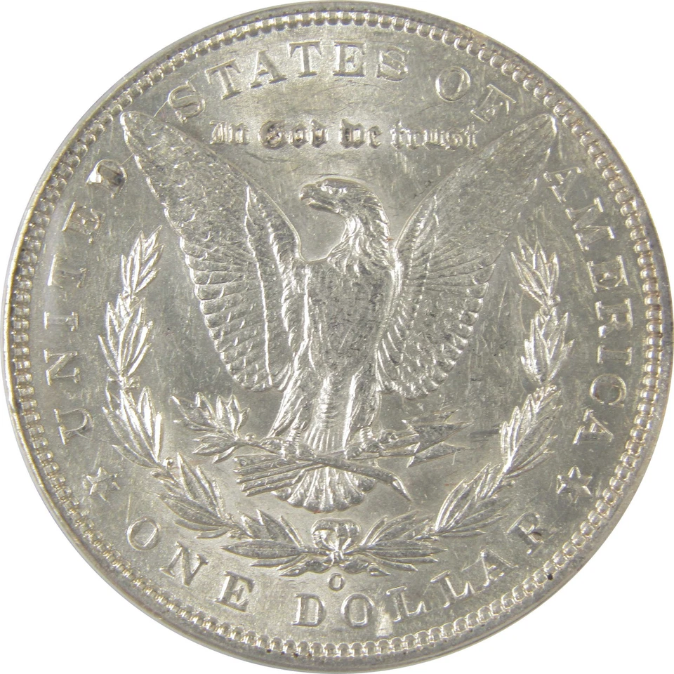 Moneda de 1 dólar O Morgan 1894 AU 55 detalles ANACS plata SKU:I19316 Foto 4 de 4