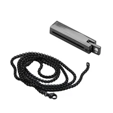 Unique Metal Necklace Pendant Magnetic Holder Chain For Fitbit Flex 2 Flex2 I