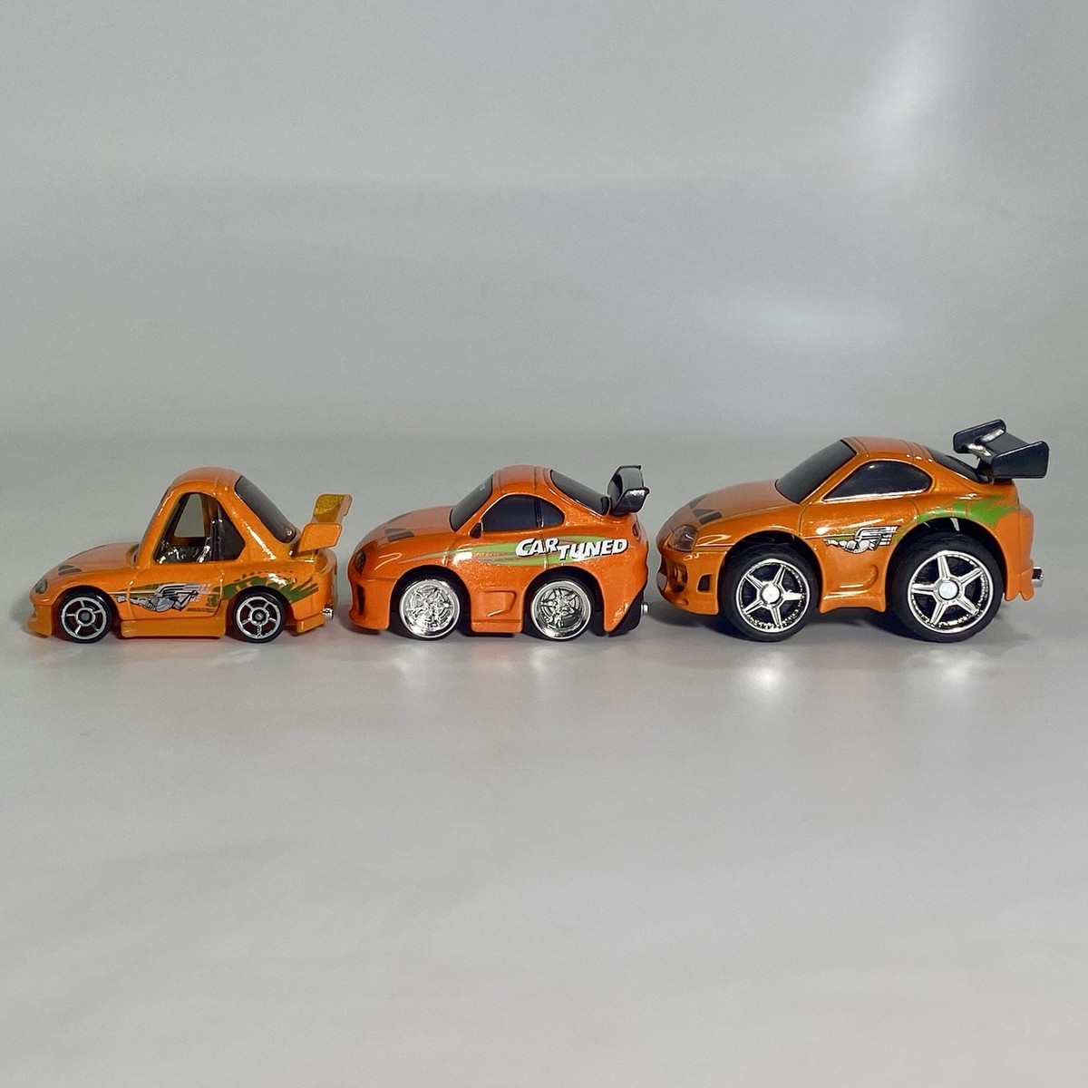 Brian's Toyota Supra Fast & Furious Hot Wheels 94 Jada + Car Tuned