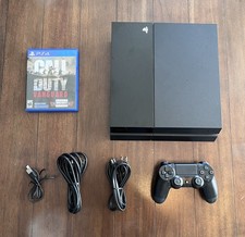 Sony Playstation 4 500GB Console With Games, Controller  Cords Tested Working 