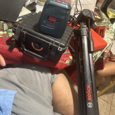 #ad Bosch GPL100 50G Professional Compact Dot Laser Level Tool And Tri Stand $148.88