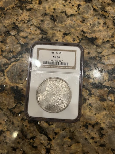 1881-O  MORGAN SILVER DOLLAR    NGC