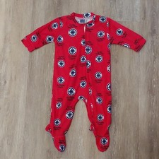 NWOT NBA Los Angeles Clippers Infant Sleep One Piece Red Size 6/9M