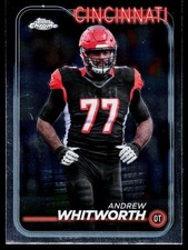 2024 Topps Chrome Andrew Whitworth #30 Cincinnati Bengals