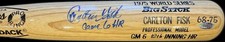 Carlton Fisk Signed 1975 World Series Bat Inscribed "Game 6 HR" Beckett