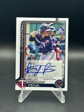 2025 Topps Pro Debut Dameury Pena Auto #PD-102 Minnesota Twins