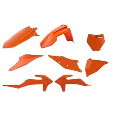 Polisport Orange Plastic Box Kit For KTM SX SX-F XC XC-F 125-450 2019-2022