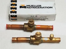 Mueller Ball Valve, 1/2" Full Port Drilled & Tapped CYCLEMASTER - LOT of Two