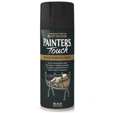 Rust-Oleum Painters Touch Spray Can Paint Gloss Matt Satin - Packaging may Vary