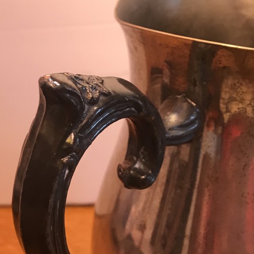 Vintage Silver plate Water / Sangria Pitcher Has Ice Guard Leonard Very Ugly - Picture 9 of 17