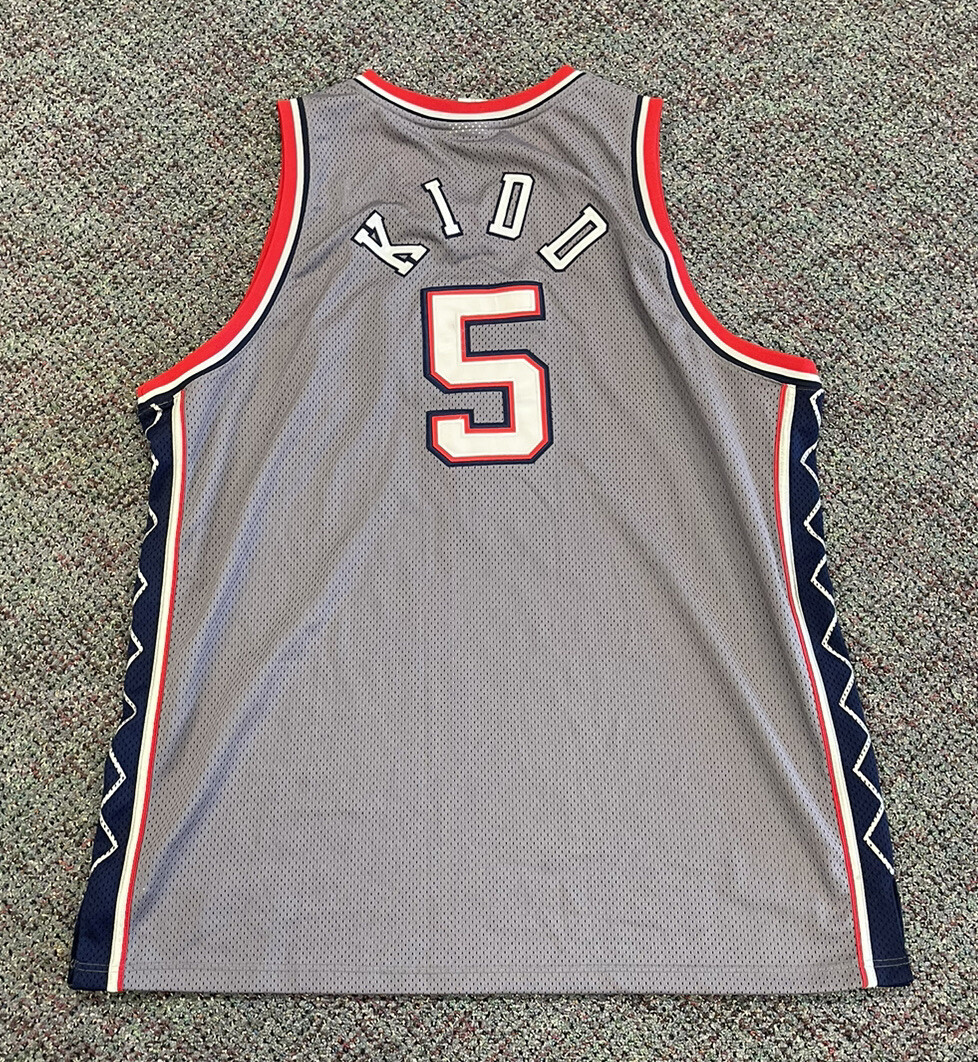 Reebok Jason Kidd New Jersey Nets NBA Basketball Jersey Size