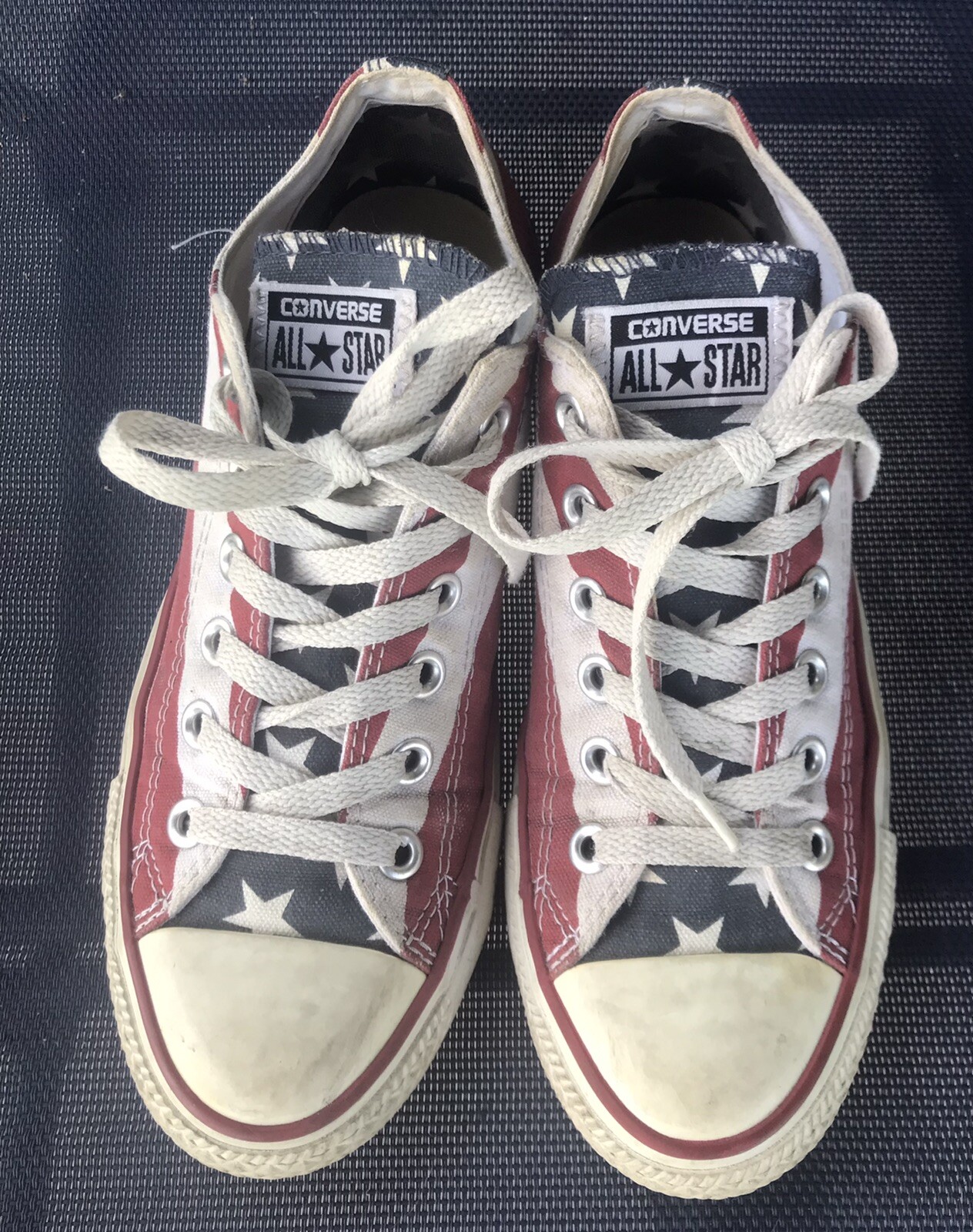 Vintage Converse American Flag Stars &. Stripe Low Sn… Gem