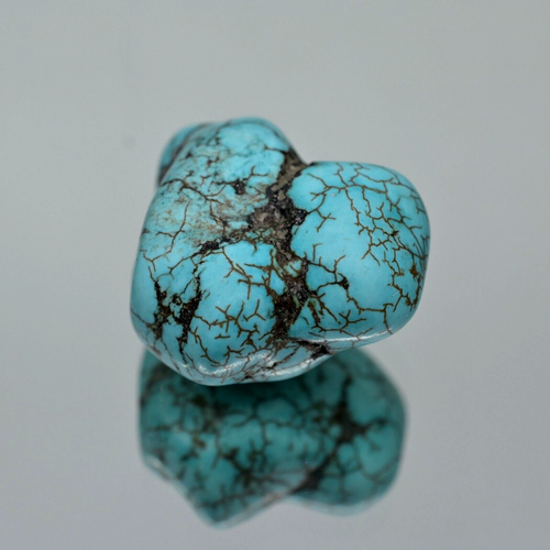 Natural Certified Arizona Turquoise Tumble 76 Ct loose Gemstone - Picture 3 of 5
