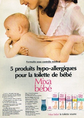 O Publicite Advertising 1970 Cosmetique Creme Pour La Toilette De Bebe Mixa Ebay O Publicite Advertising 1970 Cosmetique Creme Pour La Toilette De Bebe Mixa Ebay