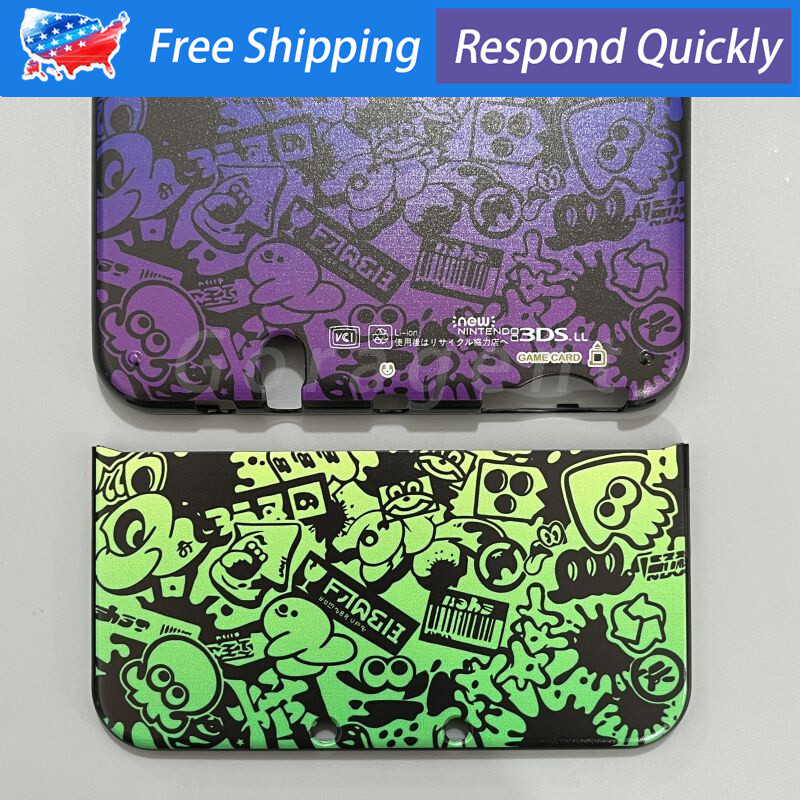 For New Nintendo 3DS XL/LL Splatoon 3 Edition A & E Protective