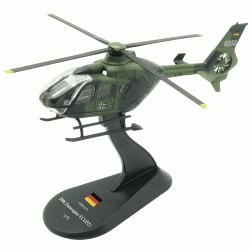 Eurocopter EC135 odlew ciśnieniowy model 1:72 model śmigłowca (Amercom HY-15)