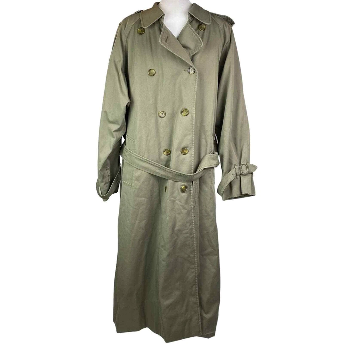 Used mens burberry trench coat hotsell